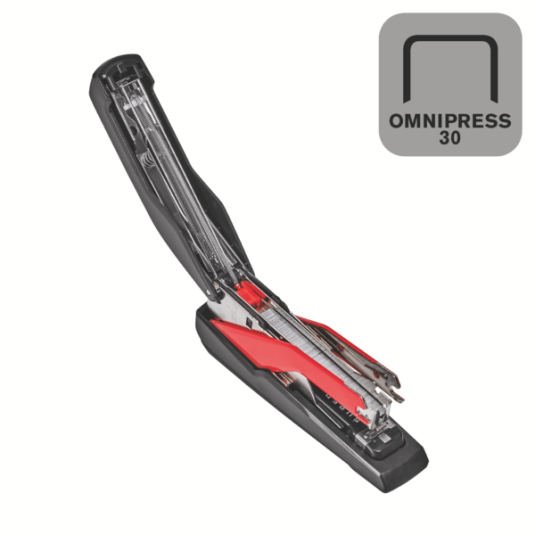 Zszywacz Rapid FS Supreme Omnipress SO30 czarno-czerwony