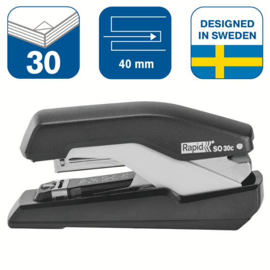 Zszywacz Rapid HS Supreme Omnipress SO30c 30 kartek czarny