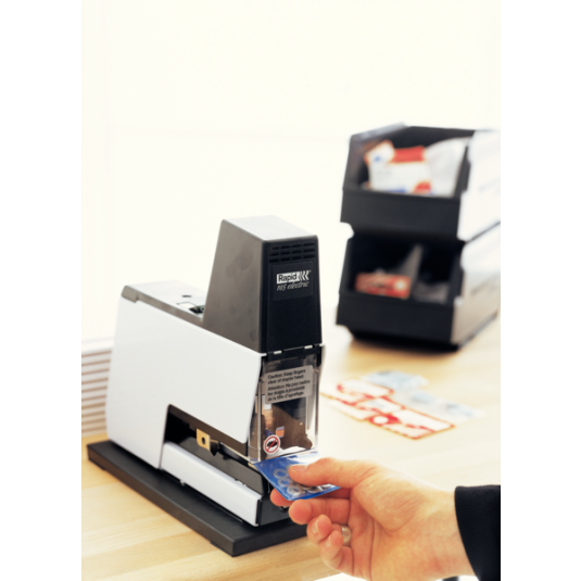 Zszywacz elektryczny Rapid 105E 50 kartek czarno-biały