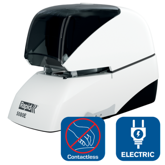 Zszywacz elektryczny Rapid Supreme 5080E czarno-biały