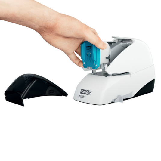 Zszywacz elektryczny Rapid Supreme 5080E czarno-biały
