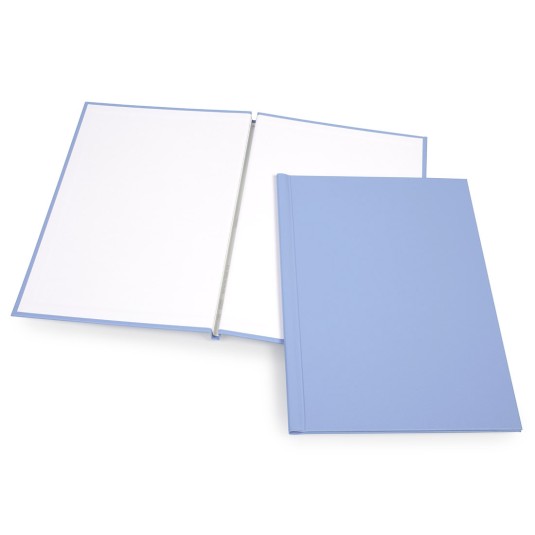 Okładka do pracy naukowej jasna niebieska AA 5 mm 304 x 212 mm (A4+ pionowa) kanałowa