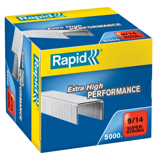 Zszywki Rapid Super Strong 9/14 do zszywacza HD9 5000 szt.