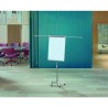 Tablica Flipchart mobilny na  kółkach suchościeralny magnetyczny z rozkładanymi ramionami