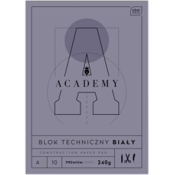 BLOK TECHNICZNY A4 10 kart  PREMIUM 240 g