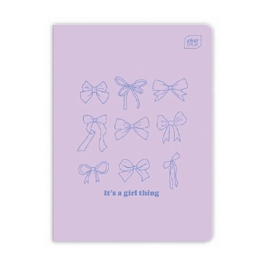 ZESZYT SZKOLNY A5/60 KRATA  INTERDRUK OKŁADKI DLA DZIEWCZYNEK