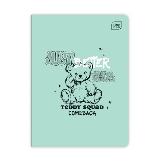 ZESZYT SZKOLNY A5/60 KRATA  INTERDRUK OKŁADKI DLA DZIEWCZYNEK