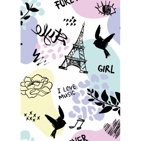 ZESZYT SZKOLNY A5/32 LINIA KOLOR GIMBOO