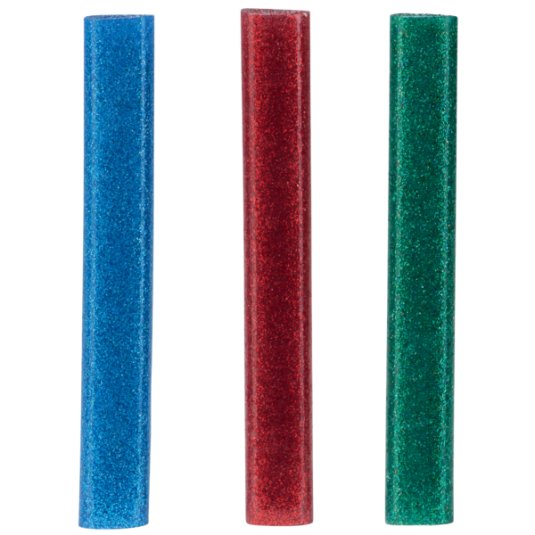 Klej na gorąco do pistoletu RAPID EG130 trzy kolory z brokatem