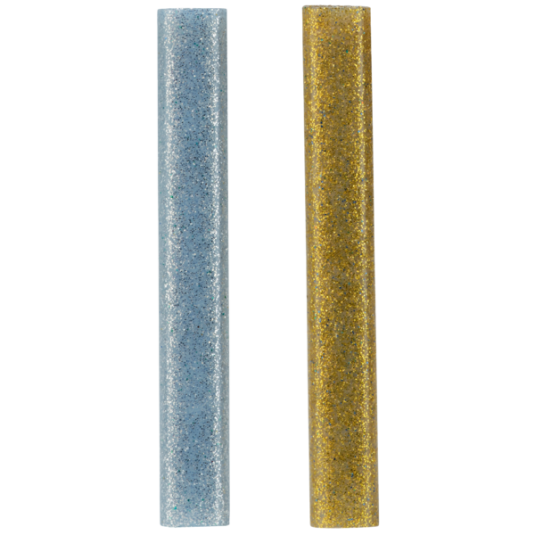 Klej na gorąco do pistoletu RAPID EG130LT srebrny złoty z brokatem