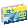 Zszywki biurowe RAPID Standard 26/6 opak. 1000 szt.