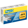 Zszywki biurowe do Rapid Strong 26/6 30 kartek 1000 sztuk