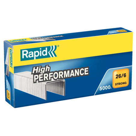 Zszywki biurowe do Rapid Strong 26/6 30 kartek 5000 sztuk