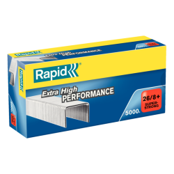 Zszywki bardzo mocne RAPID Super Strong 26/8+ do 50 kartek