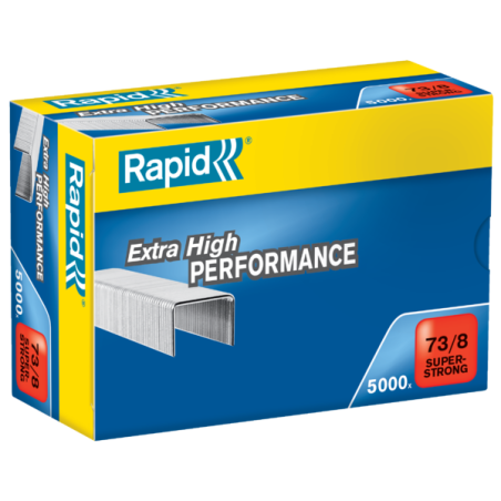Zszywki do tektury Rapid Super Strong w rozmiarze 73/8 do zszywacza HD31