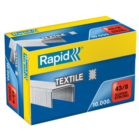 Zszywki tekstylne RAPID 43/8 do zszywacza nożycowego K1 Textile