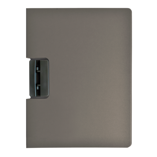 DESKA A4 SZARA Z BOCZNYM KLIPEM I OKŁADKĄ