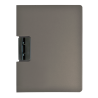 DESKA A4 MIP SZARA Z BOCZNYM KLIPEM I OKŁADKĄ