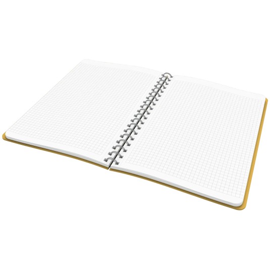 Kołonotatnik B5 Leitz Cosy w kratkę żółty notes