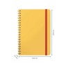 Kołonotatnik B5 Leitz Cosy w kratkę żółty notes