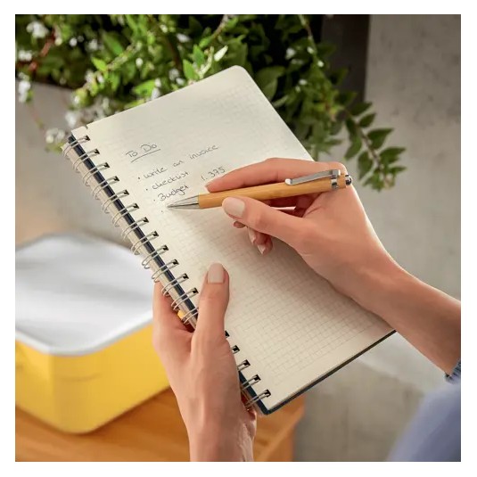 Kołonotatnik Leitz Cosy B5 kratka szary notes