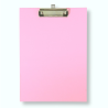 DESKA Z KLIPSEM A4 PREMIUM ŁOSOSIOWA clipboard