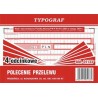 Polecenie przelewu DRUK 1+3 80 kartek 1+3 x20