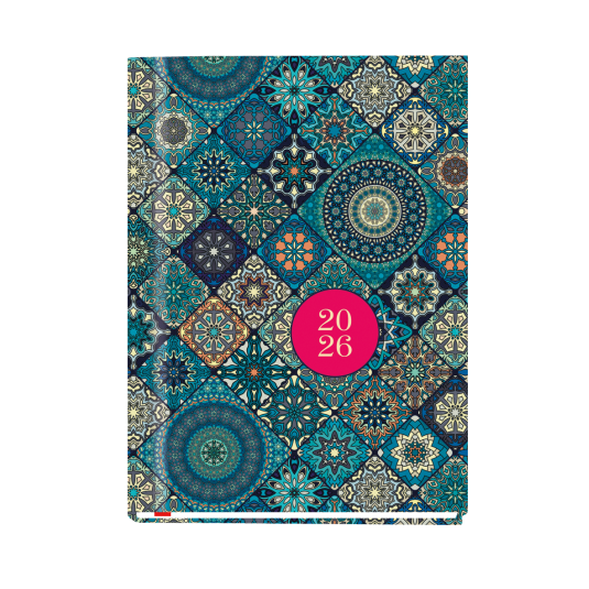 Terminarz Kalendarz OLA A6 tygodniowy  MIX wzorów 2026