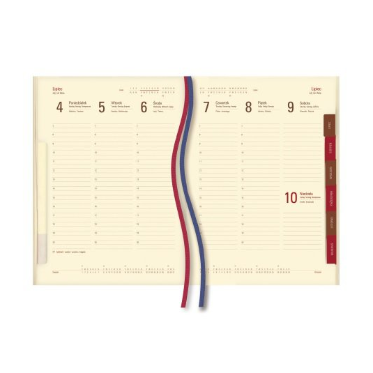 Kalendarz A4/144 strony Mecenas tygodniowy 2026