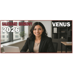 KALENDARZ BIURKOWY B5 VENUS POZIOM