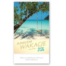 KALENDARZ WIELOPLANSZOWY ścienny RW10 Słoneczne Wakacje