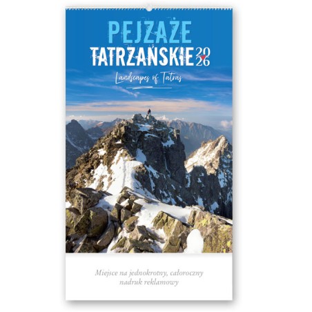 KALENDARZ WIELOPLANSZOWY ścienny RW3 Pejzaże Tatrzańskie