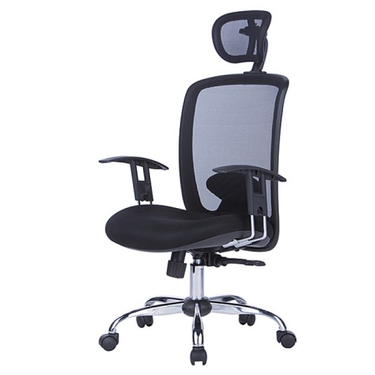 Fotel biurowy Office Samos, czarny