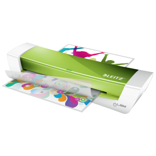 Laminator A4 Leitz iLam Home Office, zielony metaliczny