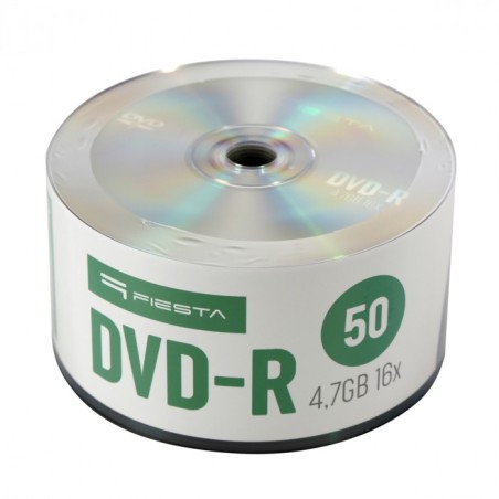 Płyty DVD-R Fiesta 4,7GB 16X - opak. 50 sztuk