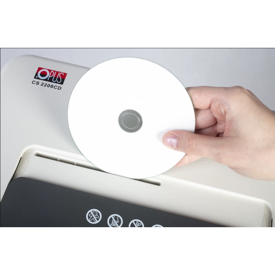 Niszczarka OPUS CS 2208, kosz 22 l