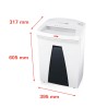 Niszczarka HSM Securio B24, 35 l