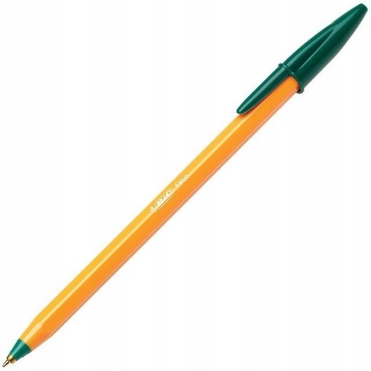 Długopis BIC fine Orange zielony 1 szt.