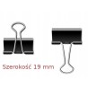 Klip biurowy 19 mm małe clip klipsy 12 szt.