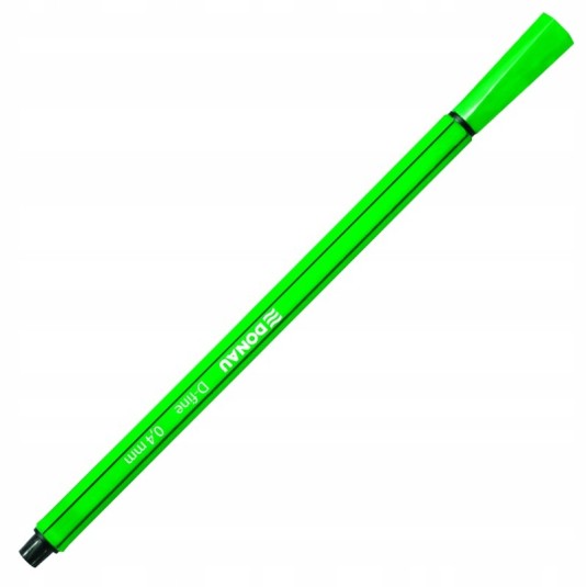 Cienkopis DONAU D-FINE 0,4 mm kolor zielony 1 szt.