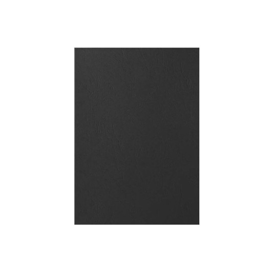 Okładka do bindowania A4 karton Delta skóropodobna, czarna, Argo