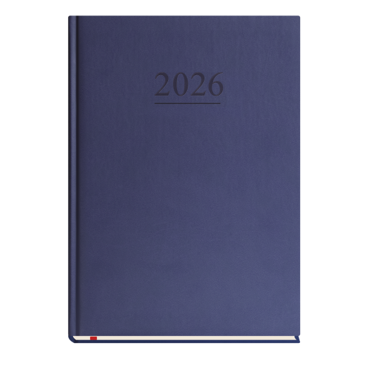 Terminarz Klasyczny B5 tygodniowy T-221V-G, granat
