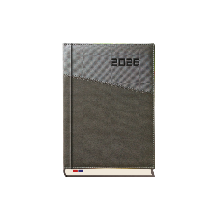 Kalendarz książkowy tygodniowy Asesor T-249, szary