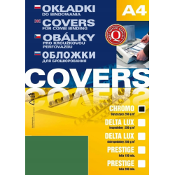 Okładka do bindowania A4 Chromolux zielona, 100 szt, Argo