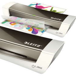 Laminator A4 Leitz iLam Home Office, szary metaliczny