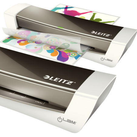 Laminator A4 Leitz iLam Home Office, szary metaliczny