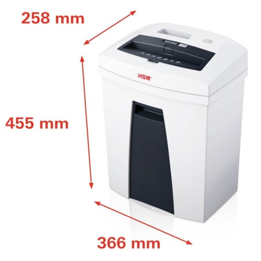 Niszczarka HSM Securio C16, kosz 25 l