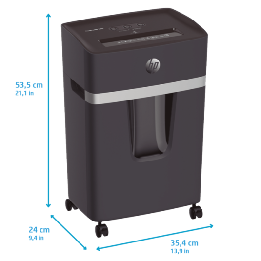 Niszczarka HP Pro Shredder 10MC, kosz 20 l