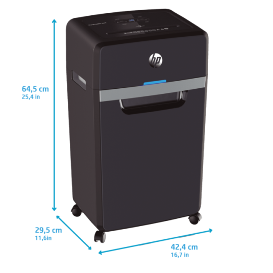 Niszczarka HP Pro Shredder 24CC, kosz 30 l