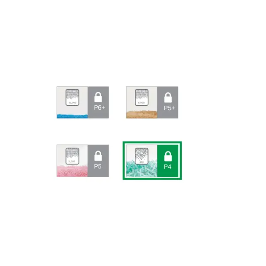 Niszczarka Leitz IQ Office P4, kosz 23 l